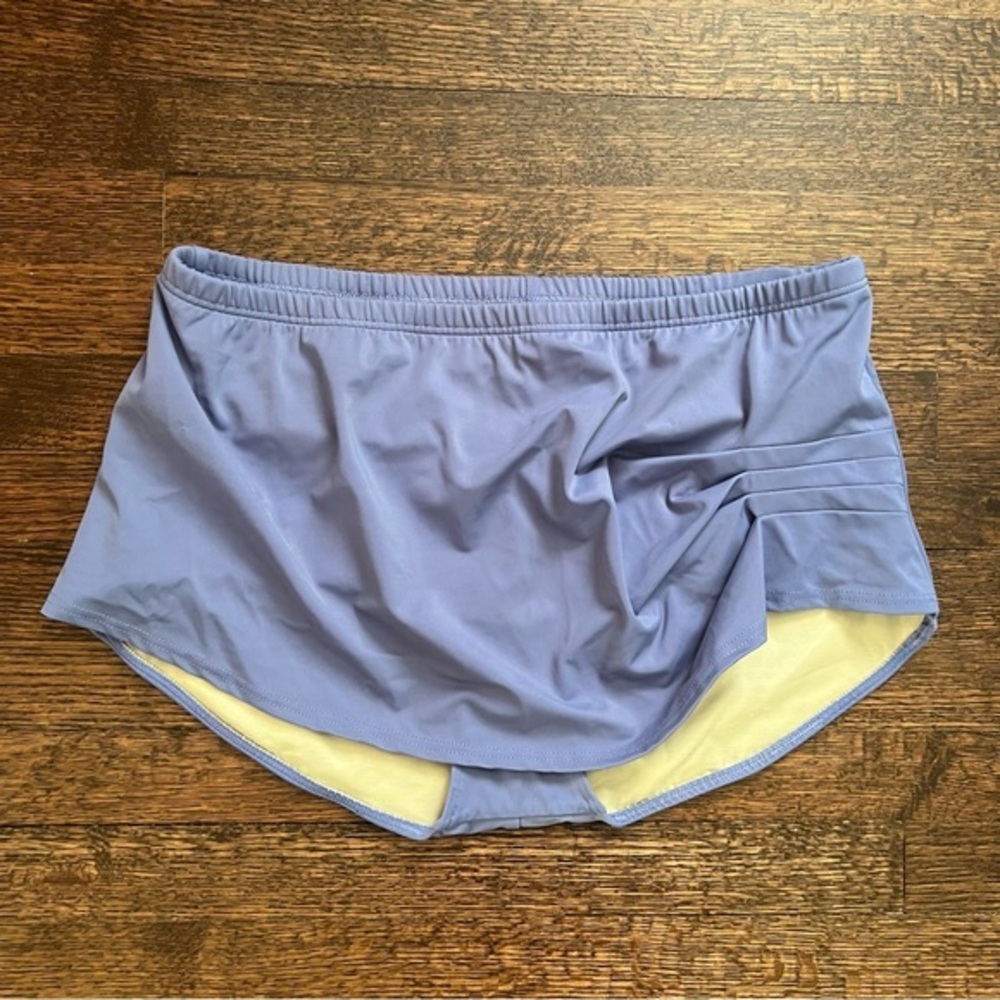 Lands End size 18  periwinkle swim bottoms